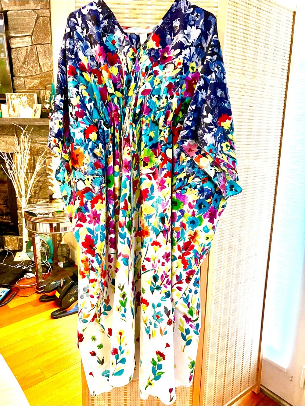 WILDFLOWER CAFTAN OSFM EUC